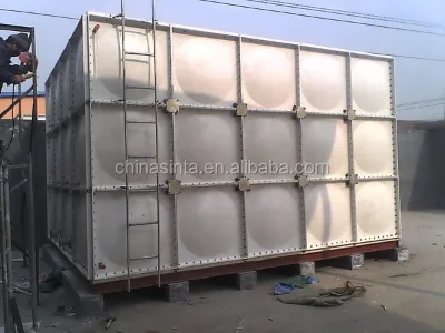 10,000 Gallons GRP Water tank Fiber Glass Reinforced Polyester Tank for Helicopters to Pump Water Fire