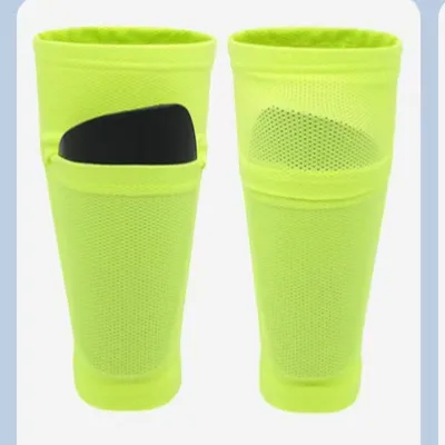 LINGTU Wholesale Football Socks Sleeve Footless Soccer Shin Guard Holder Socks With Pocket Tubes Sportswear Soccer Socks Sleeve