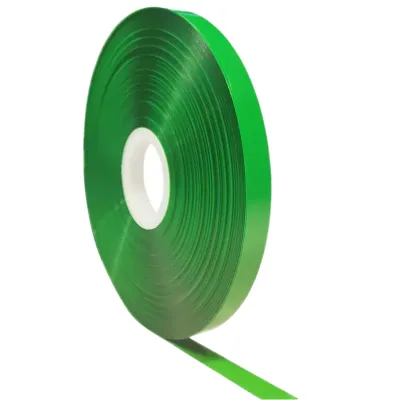 KUNJIN 30mm 150m Green Colors PP Strapping Roll Vegetable Strapping Tape Supermarket Fresh Color Strapping Tape