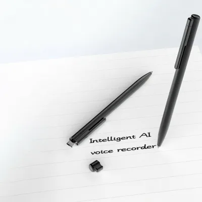 Q90 Portable Smart AI Recorder Translator | 8GB WAV USB 2.0 12-15h Recording Time Aluminum Alloy for Business Travel Class