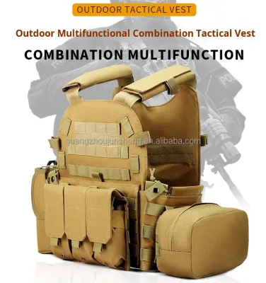 J.SH High Quality Xl Tactical Vest Outdoor Tactical Vest Shoulder Pad Custom Outdoor Camouflage Men Tactical Vest Chest