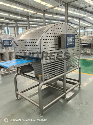 Industrial Touch Control Salmon Oblique Slicer Equipment Produce Even Slices for Smoked Salmon Package Goods