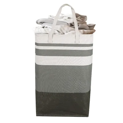 Custom Waterproof Portable Laundry Basket With Handle
