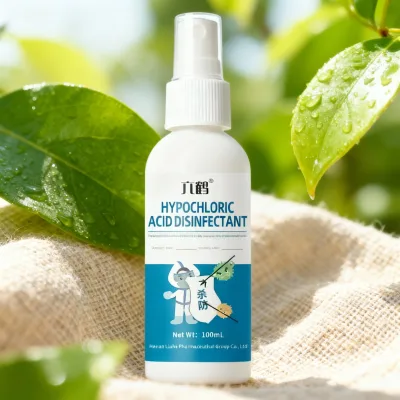 China Factory Wholesale LiuHe Brand Customized Hypochlorous Acid Spray Disinfectant 100ml Hospital Grade Non-Toxic Sustainable