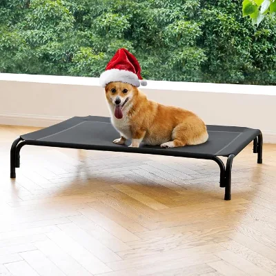 Elevated Pet Bed for Large Dogs with Washable, Breathable Mesh Dog Bed