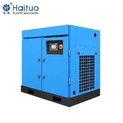 Industrial Screw Air Compressor Low Noise CE ISO Certified Stationary Air Cooled