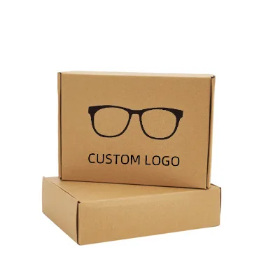 Free Sample Custom Gift Jewelry Packaging Corrugated Boxes Wholesale Hard Watch Glasses Sunglasses Folding Express Paper Box
