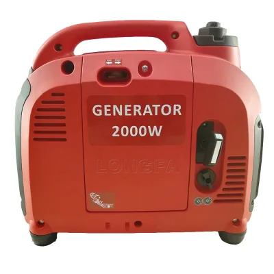 220 V 240 V 220V 240V 2KW 2000W AC Output Single Phase Digital Display Portable Smart Gasoline Inverter Generator