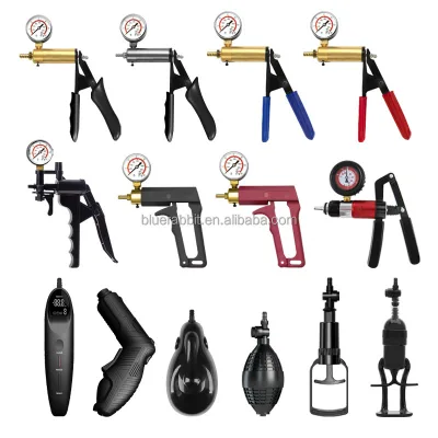 Penis Pump Handle Accessory Factory Vacuum Pump Replacement Parts Grip Handles BlueRabbit OEM Private Label Wholesale