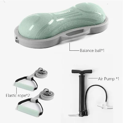 Multifaceted Balance Equipment Half Yoga Ball Peanut Balance Trainer for Core Training