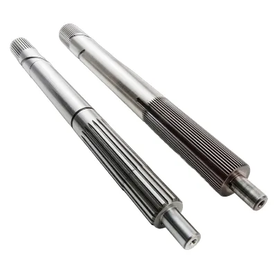 Cheap Factory Manufactured New Oem Custom Customized Cnc Turning Parts Premium Quality Metal Steel Machining Spline Shaft Shafts