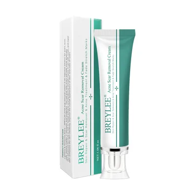 Hot Sales BREYLEE 30g Acne Scar Removal Cream Can Reduce Stretch Marks Women Body Care Scar Repair Cream B1