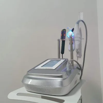 T Professional Hair Growth Machine with Scalp Analyzer Skin Scanner UK/US Plug Face & Head Treatment Device