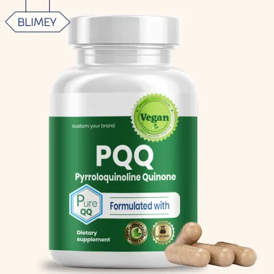 OEM/ODM Private Label PQQ Capsules Factory Supply Halal Natural Health Supplement for Immune and Heart Health Support Men Women
