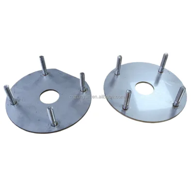 SUS304 Mounting Water Protection Plate Disc for the Poultry Slaughtering Plucker Equipment Bearing Housing System Spare Parts