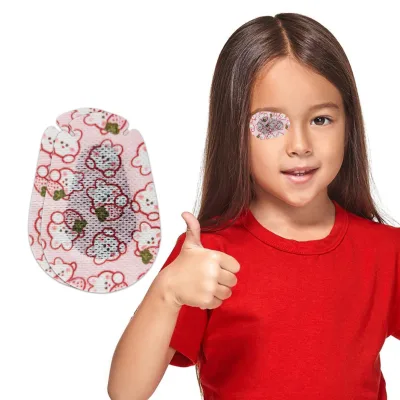 Non-woven Fabric Amblyopia Single Eye Mask Kids Eye Patches Adhesive Bulk Eye Patch  for Kid