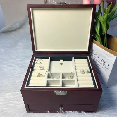 Multi-Functional Drawer-Style Jewelry Organizer Large Capacity Storage for Rings Necklaces Bracelets Bangles Watches Wholesale