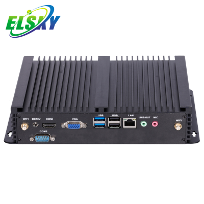 Embedded Computer Type Fan Mini Core I3 4005U Industrial PC with LPT Motherboard Pc