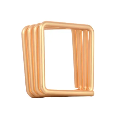 Rectangular Metal Napkin Ring Iron Wire Wrapped Napkin Buckle Napkin Ring Cloth Ring Paper Towel Ring Napkin Buckle