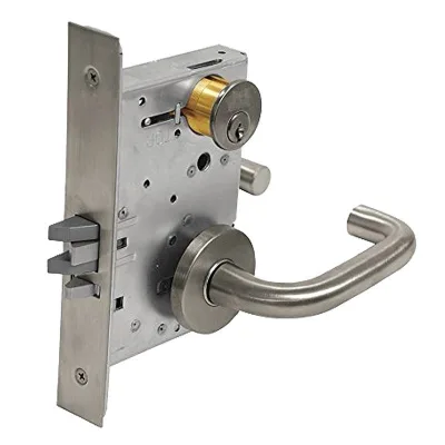 High Security ANSI Grade 1 Lock Casting SS304 Fire Rated Office Entry Brass Cylinder Mortice Door Lockset