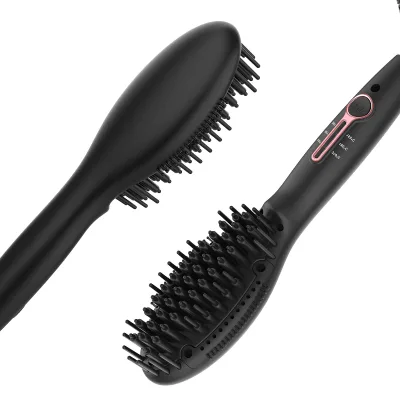 Wholesale Multi-Functional Electric Straightening Comb Dry Wet Dual Purpose with Explosion-Force Massage & Curling Features
