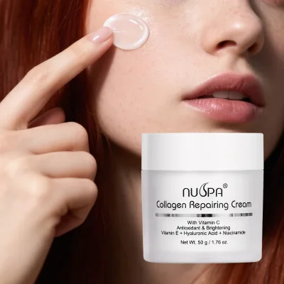 Customized Private Label Remove Wrinkle Face Care Instant Face Lift Facial Cream Niacinamide Vitamin C Collagen Face Cream