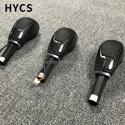 Car Interior Accessories Carbon Fiber Gear Knob for Ford Mondeo