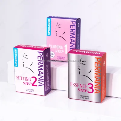 Korea Professional Lash Lift Permania Step 3 10 Sachets Per Box Lash Volume Lift High Quality Lifting Lotion for Beauty Salon