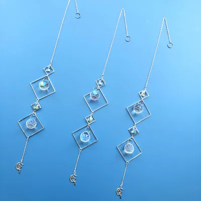 Wholesale Suncatche  Crystal Sun Catcher  Crystal Prism Rainbow Maker Hanging Suncatchers