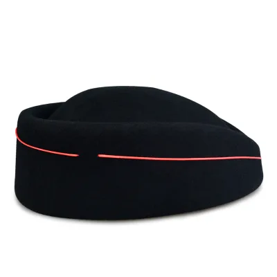 Air Stewardess Hat Cap Custom Flight Attendant Caps No Logo Airline Hostess Hats