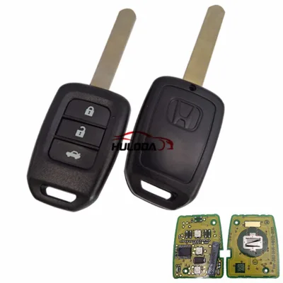 For Honda 3 Button Original Remote Key With 433.92mhz Chip:47-7961XTT the PCB Is Original , Key Shell Is After Market