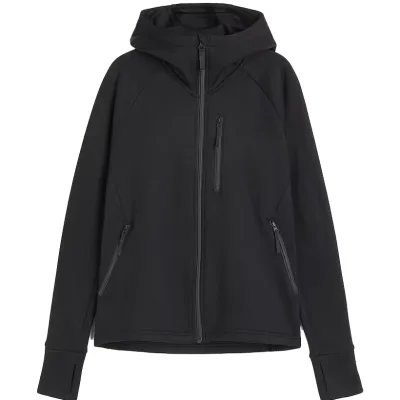 Autumn and Winter Women Lightweight Full Zip LULU Yoga Running Jackets Thumb Hole Athletic Jacket Long-sleeved Top With Pockets