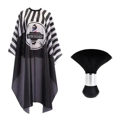 Customized Design Cape De Coiffeur Barbershop Capes Custom Logo Hairdressing Barber Hair Cutting Stylist Cape