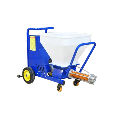 Baoba P7 Electric Industrial Real Stone Paint Spraying Machine with Brushless Motor 22MPa High Pressure Gun and Hopper Gun