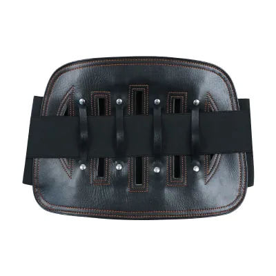 Weightlifting Core Support Premium Adjustable Breathable Nylon Leather Lower Back Belt Professional Protection Wrap Around