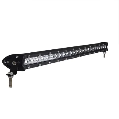 25 Inch 72W Super Slim LED Light Bars - 3W LEDs Chips - Spot Light - for Invisible Lower Bumper Mount