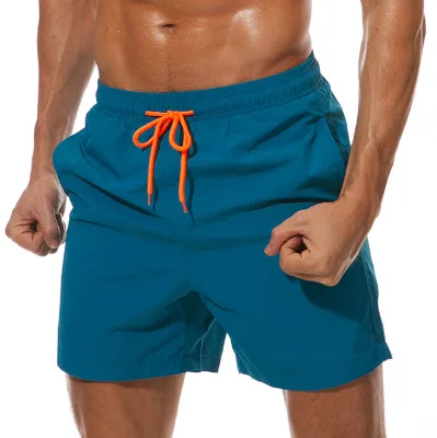 RTS Comfortable Breathable Quick Drying Nylon Blank Men's Shorts Men's Swim Shorts Can Be Customized Logo