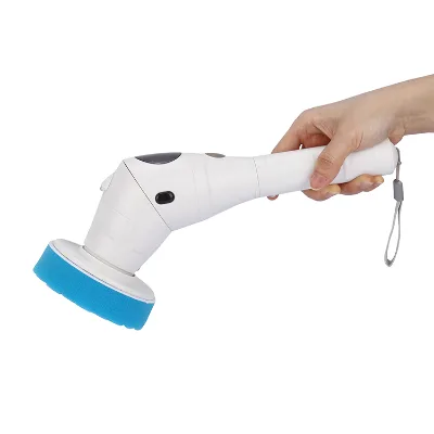 Electric Shower Scrubber with Long Handle for Cleaning Electric Spin Scrubber Adjustable Extension Scrubber