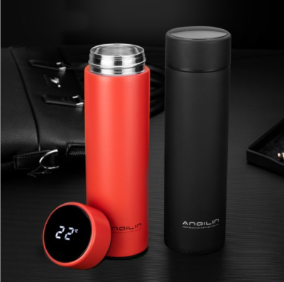 500ml Coffee Thermos,thermos Vacuum Stainless Steel Office Cup Straight Cup for Hot Food
