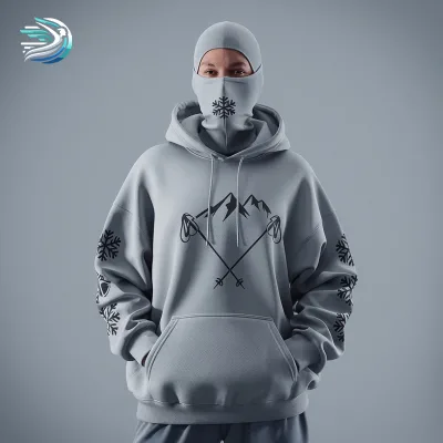 Flyances Manufacturers Wholesales Custom Full Face Ski Fishing Polar Masked Performance Hoodies Blank