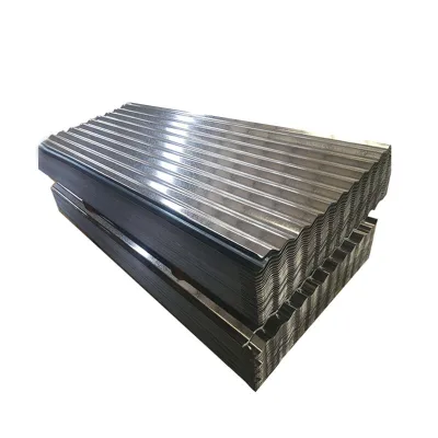 Verzinktes Dachblech Hot Dip Galvanized Corrugated Steel Roofing Sheet Metal 24 Gauge Alu-zinc Coated Steel Roof Tiles Price