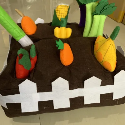 Customized Cloth Book Handmade DIY Toys Felt Doll Crafts Factory Sample Production Cute