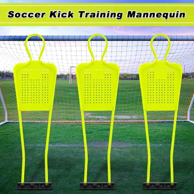Durable PVC & PP Portable Adult Soccer Training Mannequin 182x54x23cm