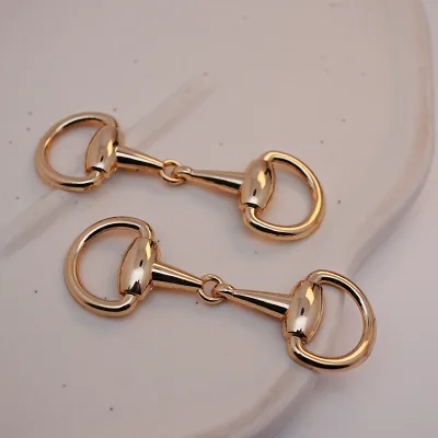 Factory Direct Ladies Shoe & Belt Bag Decoration 65mm Rose Gold Zinc Alloy Buckle Nickel Brass Rhinestones Plating Direct Source