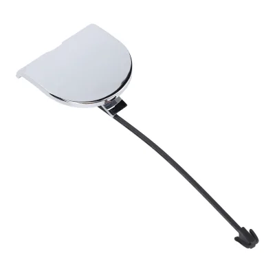 Rear Bumper Tow Hook Eye Cover 735455393 Impact Resistant Chrome Car Bumper Towing Eye Cap for Vehicle