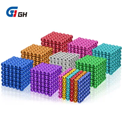 Custom Strong N35 Neodymium Magnet Balls Rare Permanent Ndfeb Sphere Magnets 5mm Small Magnetic Materials for DIY