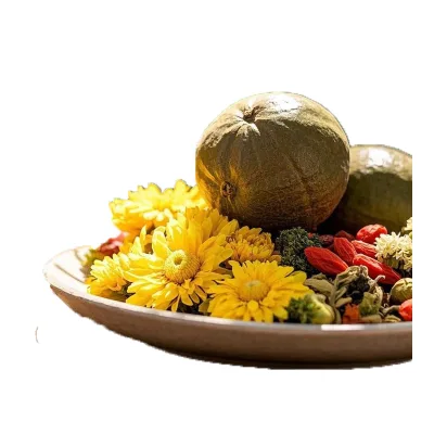 High Quality 100% Nature Dried Luo Han Guo Siraitia Monk Fruit and Chrysanthemum Lycium Chinensis Tea