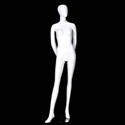White Stepping Mannequin Elegant Model Fashion Display Display