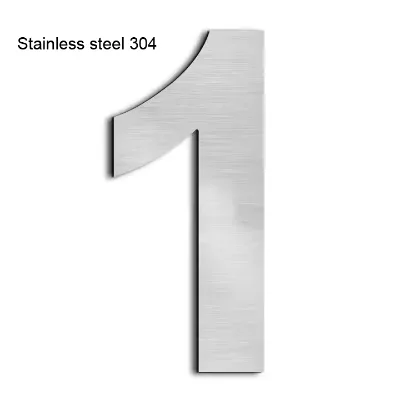 Stainless Steel House Number Door Plate for Apartments Door Numbers