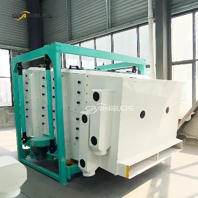 High Quality Maize Corn Seed Cleaning Beans Vibration Rotary Cleaner Grain Cleaning and Grading Machine